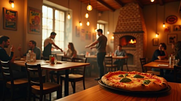 Chaleur du four et parfum d’italie : l’univers des pizzerias à villeurbanne