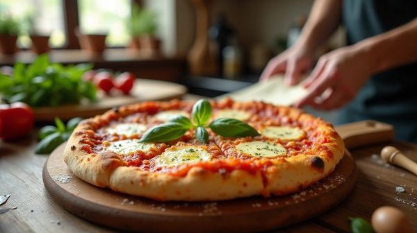 Pizzas artisanales : ingrédients frais et techniques de préparation